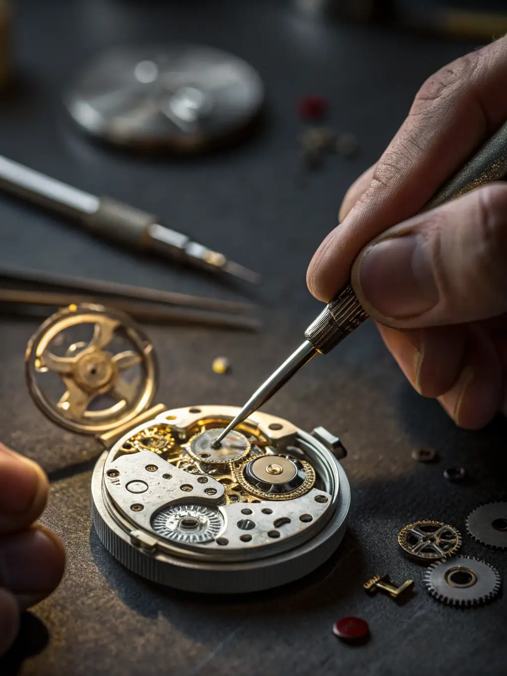 A visual representation of a small batch of watches being prepared for shipment, highlighting the flexibility and efficiency of mark&jones's wholesale service.