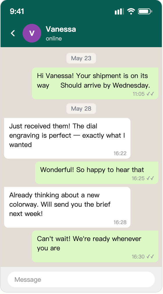 Customer testimonial screenshot 2