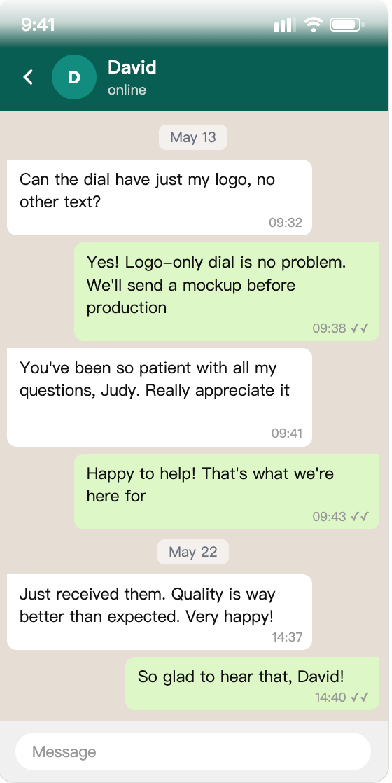 Customer testimonial screenshot 3