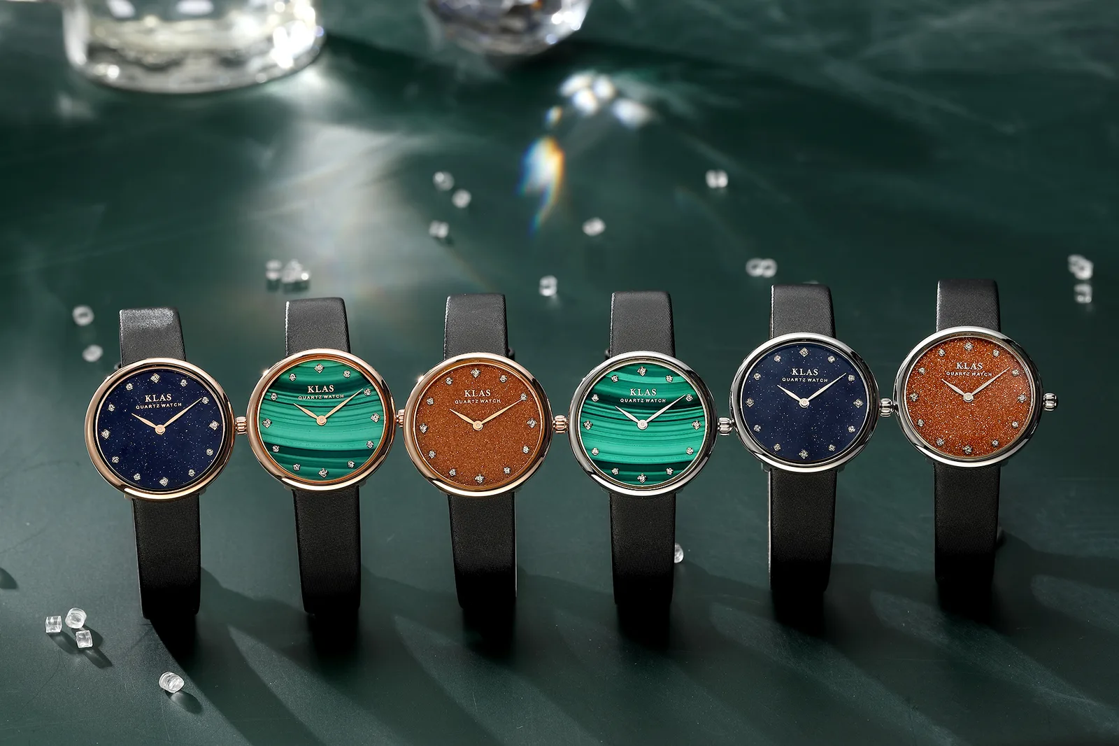 Small batch of KLAS ladies watches in six dial colours